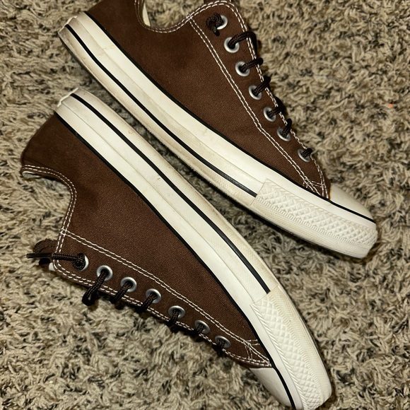 Size 9M- 11W Converse Chuck Taylor All Star Spec Ox Chocolate - Picture 3 of 9